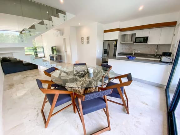 2BR <Tulum Country Club> PrivPool+AC+BBQ+Gym+Golf - Image 1