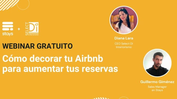 Webinar: Diseño de Interiores para renta vacacional